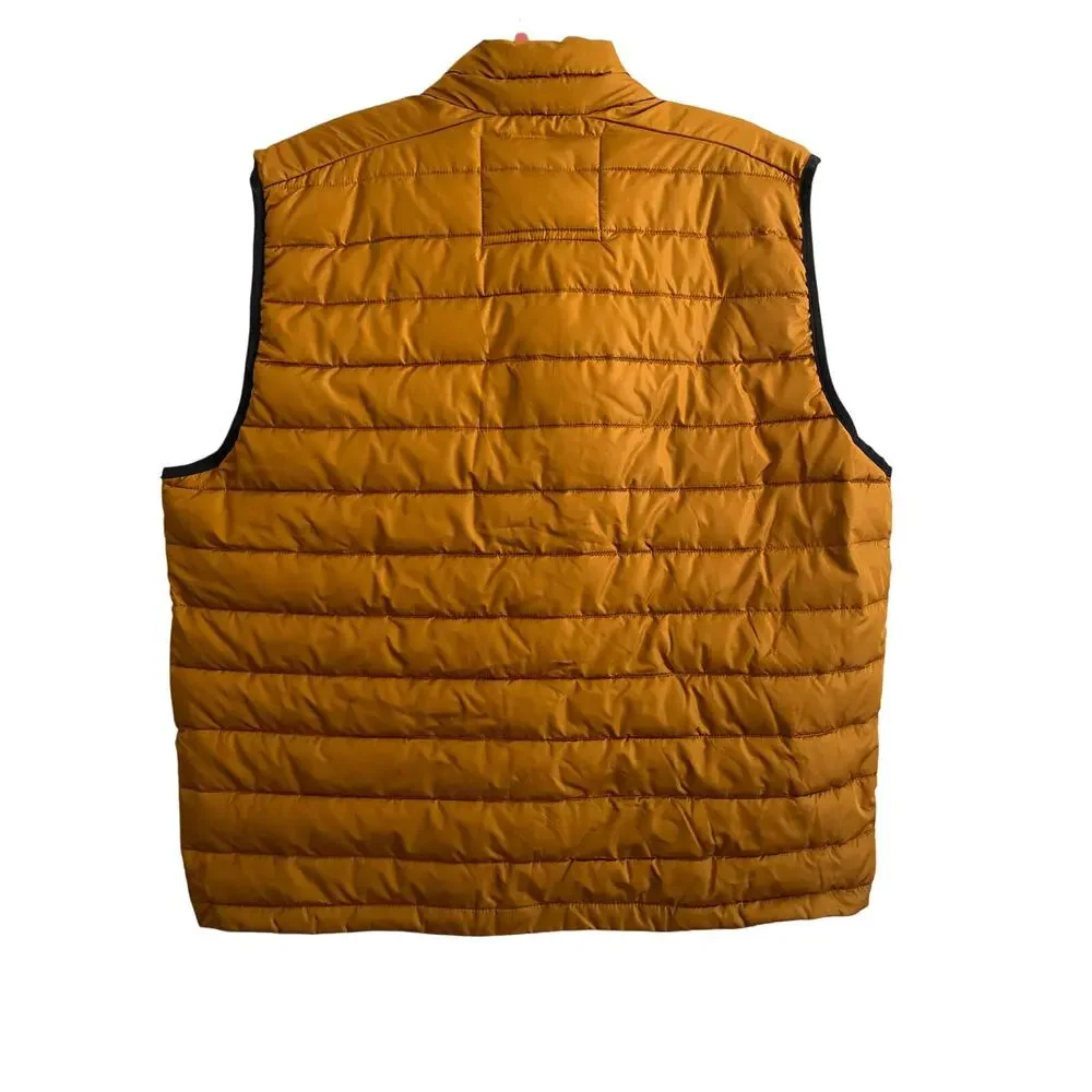 Aeropostale Remixed Down Vest 2 XL mustard yellow - Picture 2 of 6